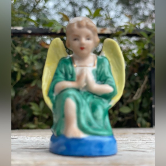 Vintage ceramic Angel figurine JAPAN - Picture 3 of 6